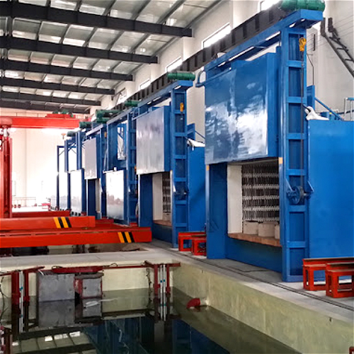 Box type quenching furnace