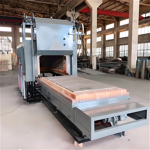 Car type tempering furnace