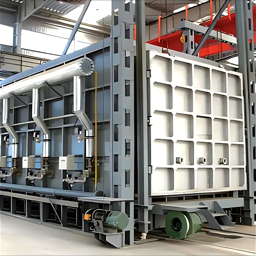 Car type aging furnace