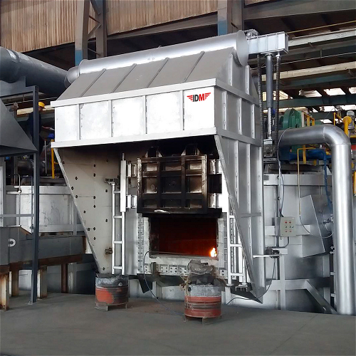 Aluminum melting furnace
