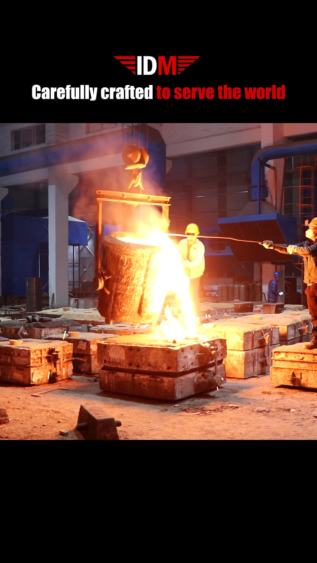 Melting Furnace Operation Site